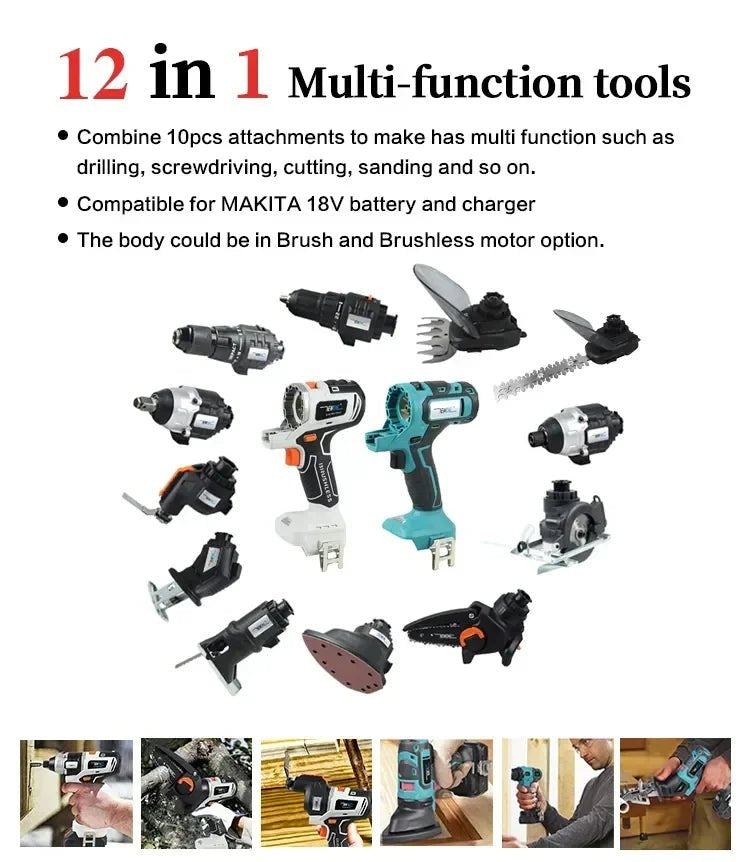 Electric Screwdriver Kit with Tools 12 in 1 – Ideal for Home Repairs and Maintenance